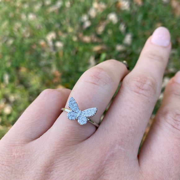 New 925 sterling silver butterfly 🦋 ring - Picture 6 of 7